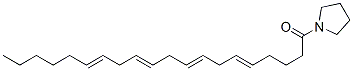 1-(1-Oxo-5,8,11,14-icosatetrenyl)pyrrolidine CAS#: 56599-69-0