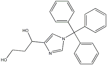1-(1-trityl-1H-imidazol-4-yl)propane-1,3-diol CAS#: 426219-41-2
