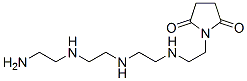 1-[2-[[2-[[2-[(2-aminoethyl)amino]ethyl]amino]ethyl]amino]ethyl]pyrrolidine-2,5-dione CAS#: 52300-97-7