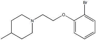 1-(2-(2-broMophenoxy)ethyl)-4-Methylpiperidine CAS#: 401482-31-3