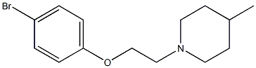 1-(2-(4-broMophenoxy)ethyl)-4-Methylpiperidine CAS#: 401502-19-0