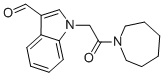 1-(2-AZEPAN-1-YL-2-OXO-ETHYL)-1H-INDOLE-3-CARBALDEHYDE CAS#: 436087-09-1