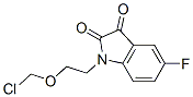 1-(2-CHLOROMETHOXY-ETHYL)-5-FLUORO-1H-INDOLE-2,3-DIONE CAS#: 416899-86-0