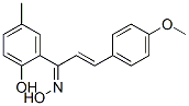 1-(2-Hydroxy-5-methylphenyl)-3-(4-methoxyphenyl)-2-propen-1-one oxime CAS#: 58434-59-6