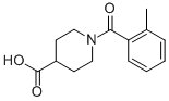 1-(2-METHYL-BENZOYL)-PIPERIDINE-4-CARBOXYLIC ACID CAS#: 401581-31-5