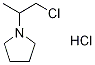 1-(2-chloro-1-methylethyl)pyrrolidine(SALTDATA: 1.1HCl 0.05H2O) CAS#: 58414-76-9