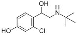 1-(2-chloro-4-hydroxyphenyl)-tert-butylaminoethanol CAS#: 58020-43-2