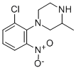 1-{2-chloro-6-nitrophenyl}-3-methylpiperazine CAS#: 500210-07-1