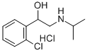 1-(2-chlorophenyl)-2-(propan-2-ylamino)ethanol hydrate hydrochloride CAS#: 5588-22-7