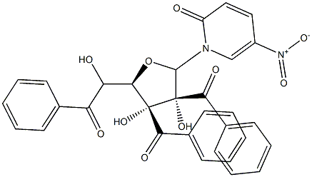 1-(2,3,5-Tribenzoyl--D-ribofuranosyl)-5-nitropyridine-2(1H)-one CAS#: 59892-37-4