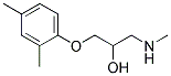 1-(2,4-DIMETHYL-PHENOXY)-3-METHYLAMINO-PROPAN-2-OL CAS#: 5267-00-5