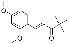 1-(2,4-Dimethoxyphenyl)-4,4-dimethyl-1-penten-3-one CAS#: 58344-28-8