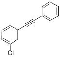 1-(3-Chlorophenyl)-2-phenylethyne CAS#: 51624-34-1