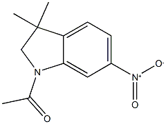 1-(3,3-DIMETHYL-6-NITROINDOLIN-1-YL)ETHANONE CAS#: 453562-68-0
