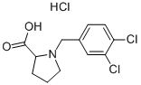 1-(3,4-DICHLORO-BENZYL)-PYRROLIDINE-2-CARBOXYLIC ACID HYDROCHLORIDE CAS#: 511544-19-7