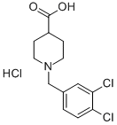1-(3,4-DICHLOROBENZYL)-4-PIPERIDINECARBOXYLIC ACID HYDROCHLORIDE CAS#: 451485-54-4