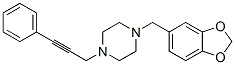 1-(3,4-Methylenedioxybenzyl)-4-(3-phenyl-2-propynyl)piperazine CAS#: 55436-42-5
