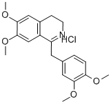 1-(3,4-dimethoxybenzyl)-3,4-dihydro-6,7-dimethoxyisoquinolinium chloride CAS#: 5884-22-0