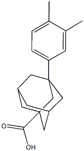 1-(3,4-xylyl)-3-adamantanecarboxylicaci CAS#: 56531-57-8