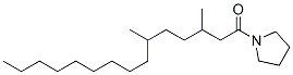 1-(3,6-Dimethylpentadecanoyl)pyrrolidine CAS#: 56630-62-7