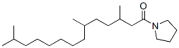 1-(3,6,13-Trimethyltetradecanoyl)pyrrolidine CAS#: 56630-60-5