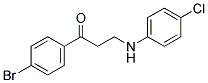 1-(4-BROMOPHENYL)-3-(4-CHLOROANILINO)-1-PROPANONE CAS#: 58154-03-3
