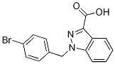 1-(4-BroMobenzyl)-1H-indazole-3-carboxylic acid CAS#: 50264-62-5