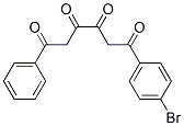 1-(4-Bromophenyl)-6-phenyl-1,3,4,6-hexanetetrone CAS#: 58330-13-5