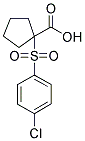1-(4-CHLORO-BENZENESULFONYL)-CYCLOPENTANE-CARBOXYLIC ACID CAS#: 505071-95-4