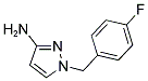 1-(4-FLUORO-BENZYL)-1H-PYRAZOL-3-YLAMINE CAS#: 492426-35-4