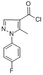 1-(4-FLUOROPHENYL)-5-METHYL-1H-PYRAZOLE-4-CARBONYL CHLORIDE CAS#: 423768-49-4