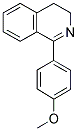 1-(4'-METHOXY)-PHENYL-3,4-DIHYDRO-ISOQUINOLINE CAS#: 59224-73-6