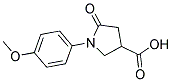 1-(4-METHOXY-PHENYL)-5-OXO-PYRROLIDINE-3-CARBOXYLIC ACID CAS#: 56617-47-1