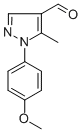 1-(4-METHOXYPHENYL)-5-METHYL-1H-PYRAZOLE-4-CARBALDEHYDE CAS#: 423768-44-9
