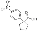 1-(4-NITROPHENYL)CYCLOPENTANE-1-CARBOXYLICACID CAS#: 52648-77-8