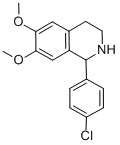 1-(4-chlorophenyl)-6,7-dimethoxy-1,2,3,4-tetrahydroisoquinoline CAS#: 55507-15-8