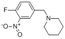 1-(4-fluoro-3-nitrobenzyl)piperidine CAS#: 509093-74-7