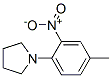 1-(4-methyl-2-nitrophenyl)pyrrolidine CAS#: 59504-34-6