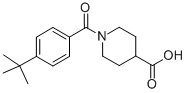 1-(4-tert-butylbenzoyl)piperidine-4-carboxylic acid CAS#: 593261-87-1