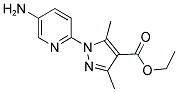1-(5-AMINO-PYRIDIN-2-YL)-3,5-DIMETHYL-1H-PYRAZOLE-4-CARBOXYLIC ACID ETHYL ESTER CAS#: 477710-44-4