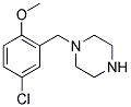 1-(5-CHLORO-2-METHOXYBENZYL)PIPERAZINE CAS#: 523980-14-5
