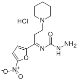 1-(5-NITRO-2-FURYL)-3-PIPERIDINO-PROPAN-1-ONE-SEMICARBAZONEHYDROCHLORIDE CAS#: 49842-09-3