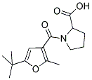 1-(5-TERT-BUTYL-2-METHYL-FURAN-3-CARBONYL)-PYRROLIDINE-2-CARBOXYLIC ACID CAS#: 473804-15-8