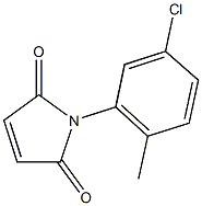 1-(5-chloro-2-methylphenyl)-2,5-dihydro-1H-pyrrole-2,5-dione CAS#: 58670-26-1