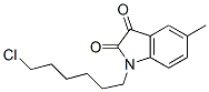 1-(6-CHLORO-HEXYL)-5-METHYL-1H-INDOLE-2,3-DIONE CAS#: 416899-93-9