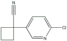 1-(6-Chloropyridin-3-yl)cyclobutanecarbonitrile CAS#: 485828-75-9
