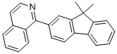 1-(9,9-Dimethylfluuoren-2-yl)isoquinoline CAS#: 435277-99-9