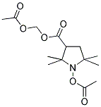 1-ACETOXY-3-(ACETOXYMETHOXY)CARBONYL-2,2,5,5-TETRAMETHYLPYRROLIDINE CAS#: 439858-40-9