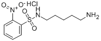 1-AMINO-5-(2-NITROBENZENESULFONAMIDO)PENTANE HYDROCHLORIDE CAS#: 437718-20-2