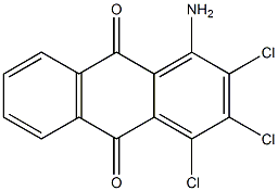 1-AMino-2,3,4-trichloroanthracene-9,10-dione CAS#: 5355-87-3